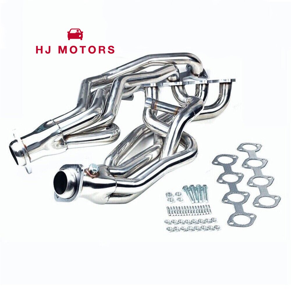 Exhaust Manifold Kit for 1996-2004 Ford Mustang GT 4.6L V8 Stainless Long Tube Manifold Headers Exhaust
