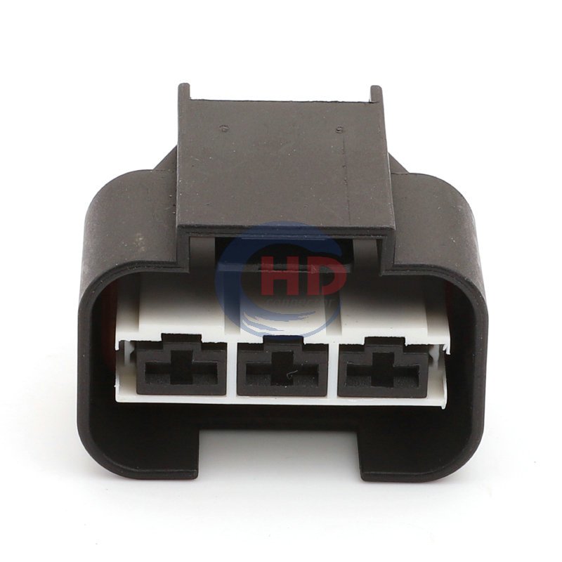 3 Way 1743271-2 Waterproof Auto Condenser Fan Motor Plug Connector Socket With Terminal Block Wire Harness for Hyundai Kia
