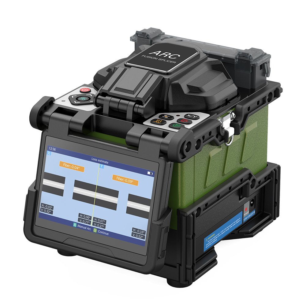 FX39 automatic six motor trunk fiber welding machine Leather line fiber optic cable hand-held hot melt melting machine