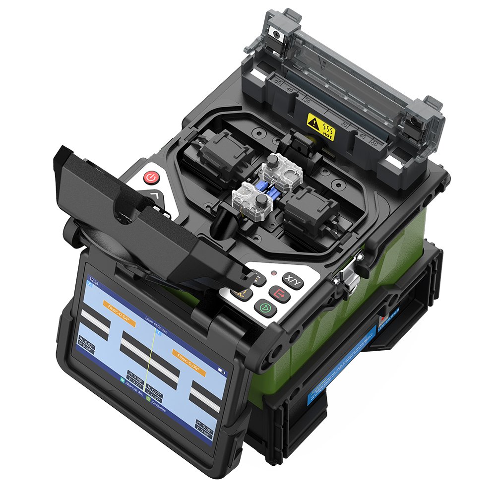 FX39 automatic six motor trunk fiber welding machine Leather line fiber optic cable hand-held hot melt melting machine
