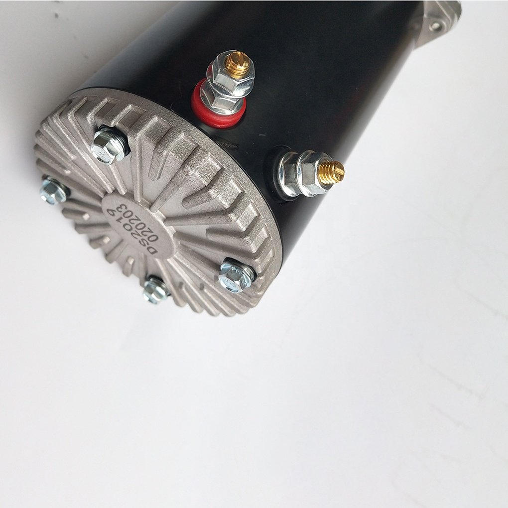 China High 900W Electric Motor 24V High Torque Low RPM Brushed DC Geared Motor Permanent Magnet Fan Boat Use 24V Volta Sale