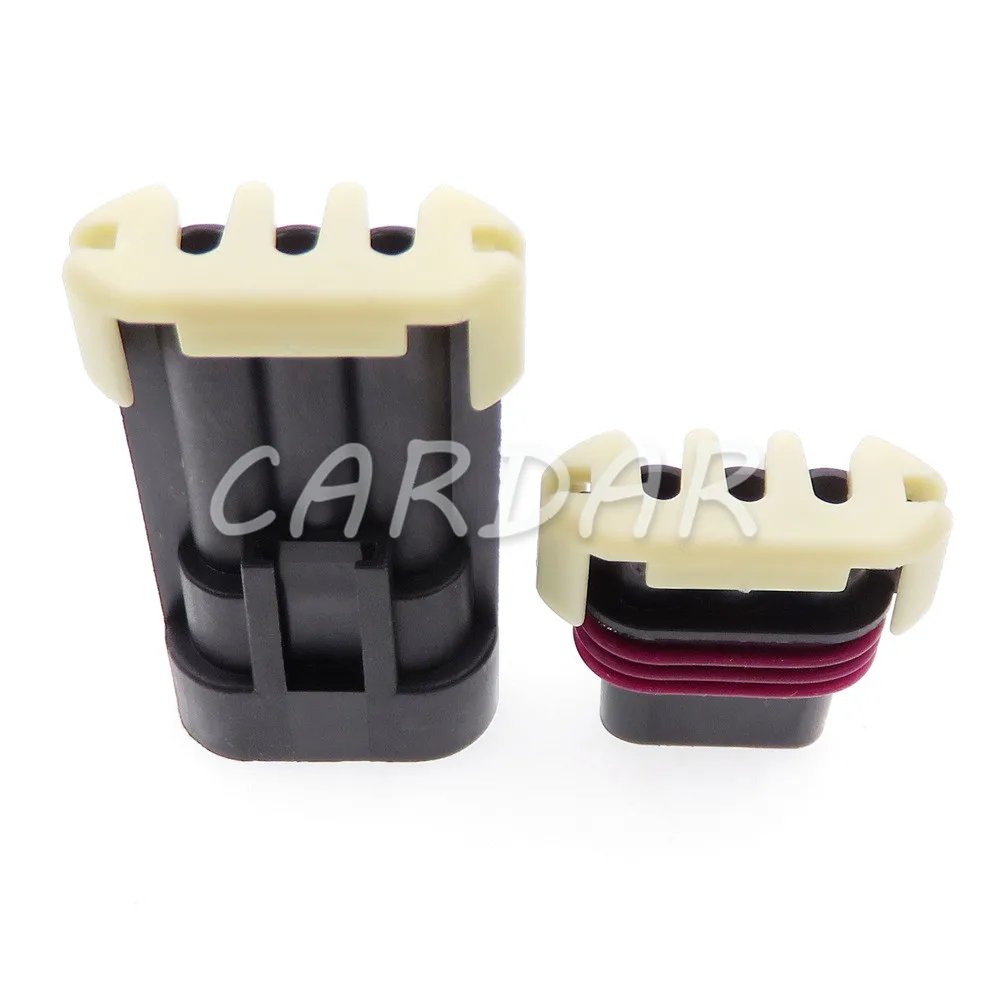 1 Set 3 Pin 1.5 Series Auto Bearing Position Sensor Wire Connector 12059595 Car Waterproof Electric Socket