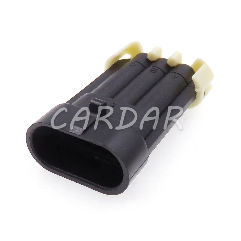 1 Set 3 Pin 1.5 Series Auto Bearing Position Sensor Wire Connector 12059595 Car Waterproof Electric Socket