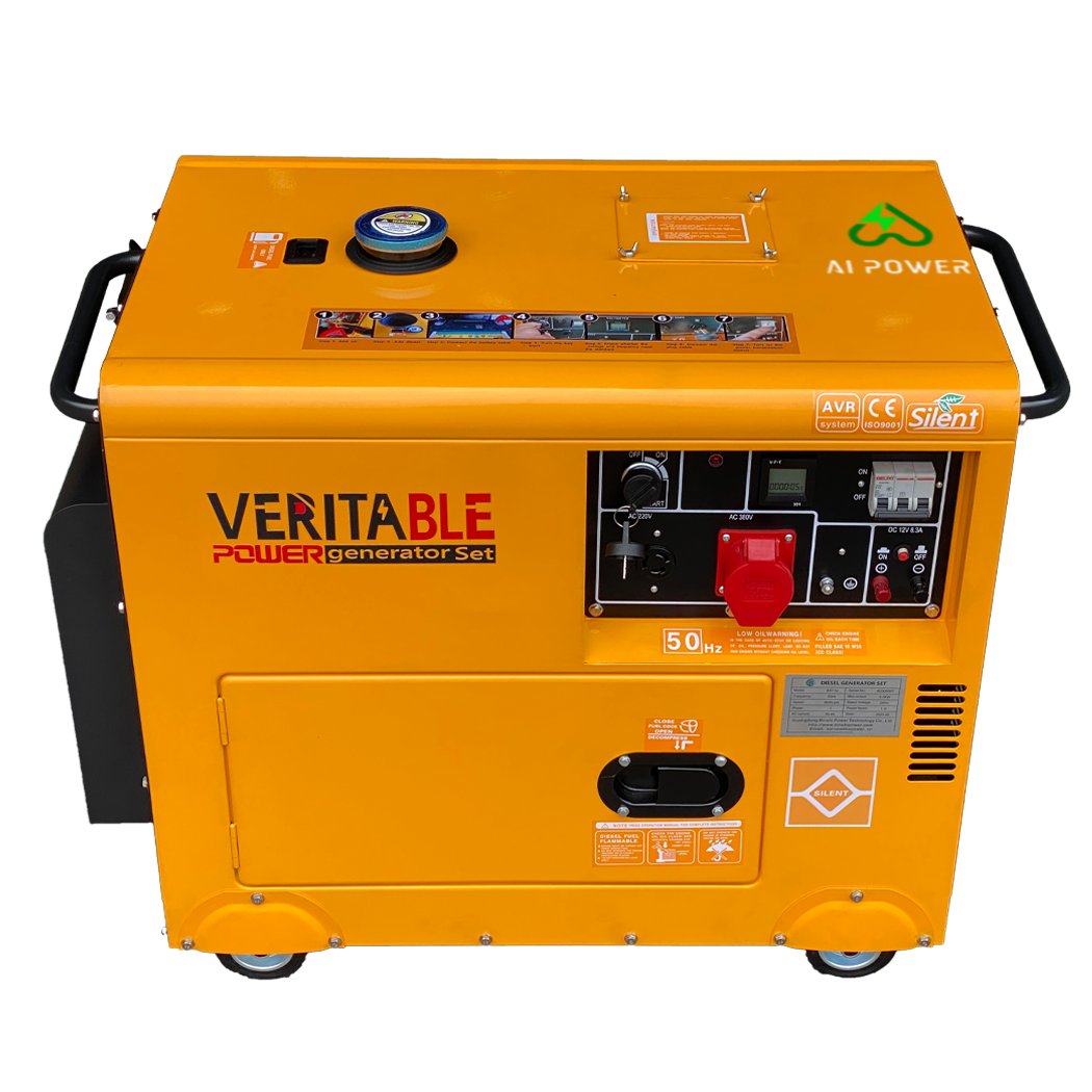 Chinese Manufacturer diesel 10kva 10kw Generator Set Low Noise Power Small Generator Portable