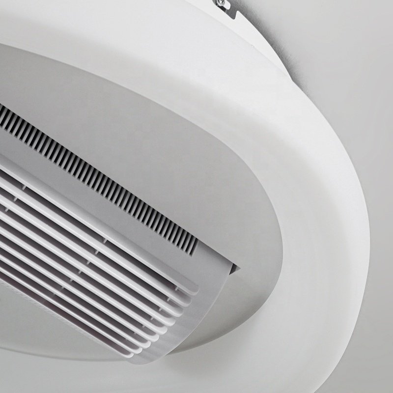 XD161 2024 New Leafless Fan Light with Full Spectrum Eye Protection, Modern, Living Room, Bedroom, Rectangular Ceiling Fan Light