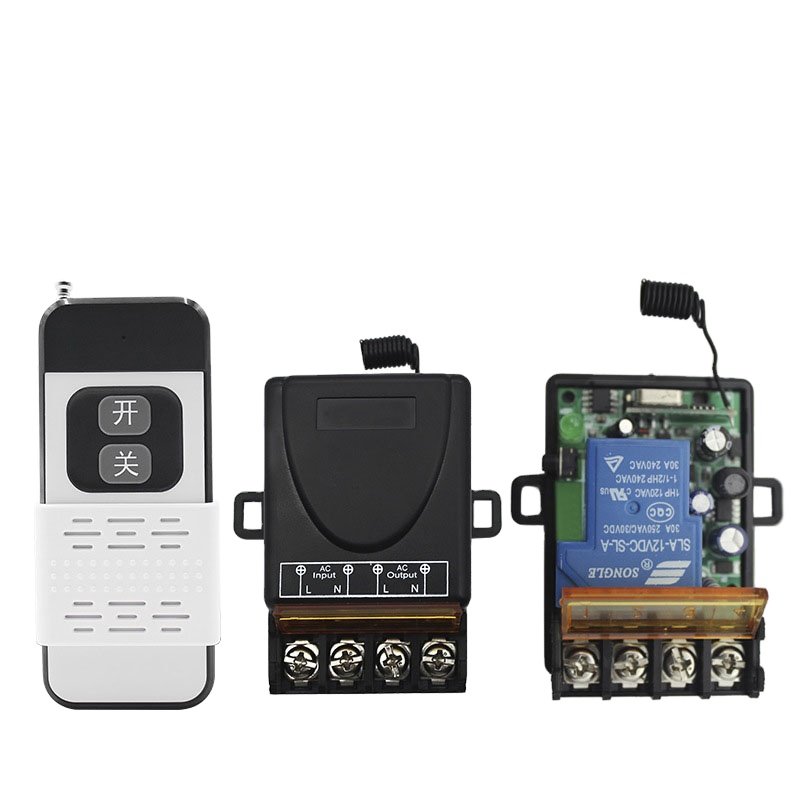 Wireless Remote Control Power Switch 85-250v on Off Single Device Remote Management