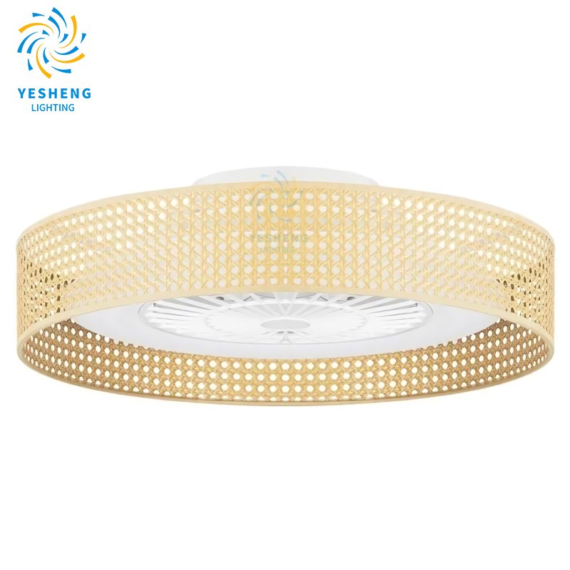 749A Vine Cover Remote Controlled Ceiling Fan Without Blades and with Light Lamps with Fan App Control Tuya Alexa Google Control