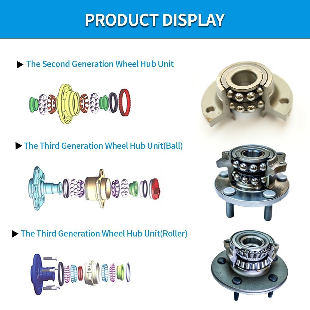 HNN Factory Supplier Wheel Hub Bearing Assembly Front Rear Hub Assy for ACURA TL 2009- 42200-TK4-A01