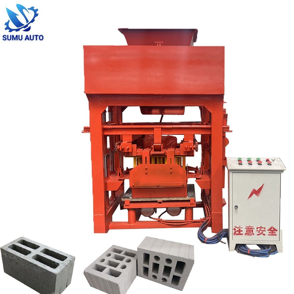 Qtj 4 40 Auto Block Making Machine Machinery for Making Building Blocks