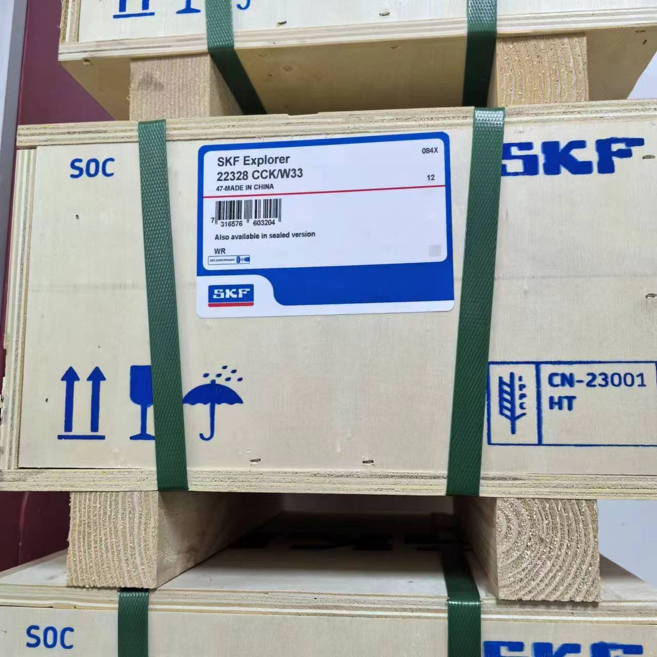 High Quality Single Double Row Auto Bearing SK F 22322E Deep Groove P0 Precision Ball Bearing Multi-angular Contact Original