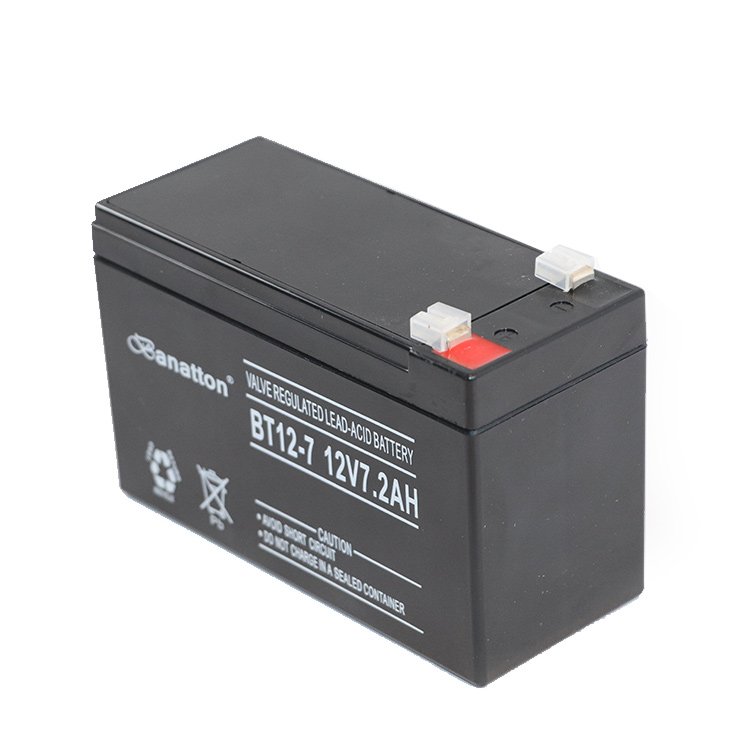 Banatton Bateria Long Life 12V 7.2Ah Lead Acid Battery Agm Rechargeable Storage Deep Cycle Energia Solar Battery Aki Motor