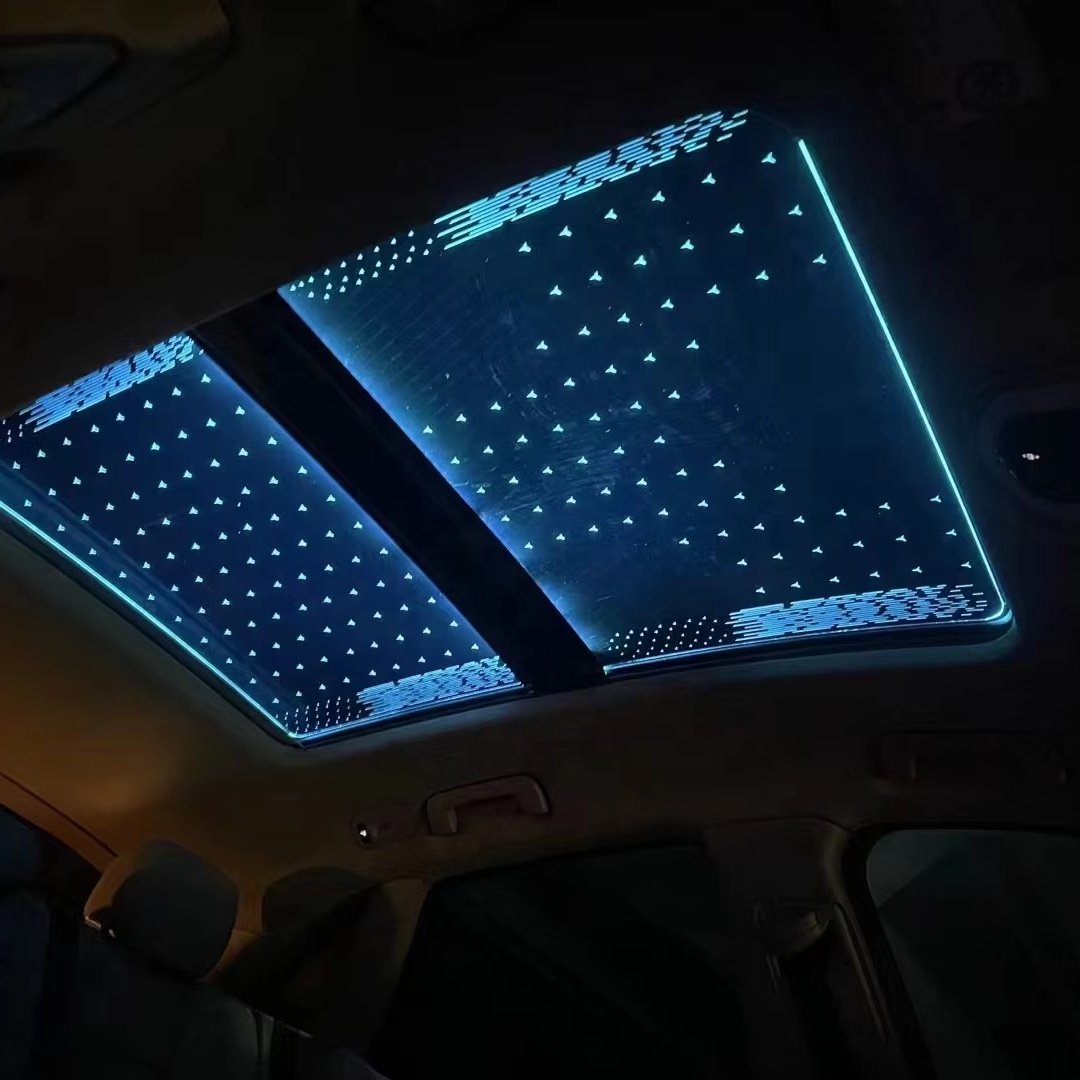 Panoramic Starry Sky Window Film Car Interior General Motors Sunroof Panoramic Romantic Atmosphere Sunroof Starry Top Movie