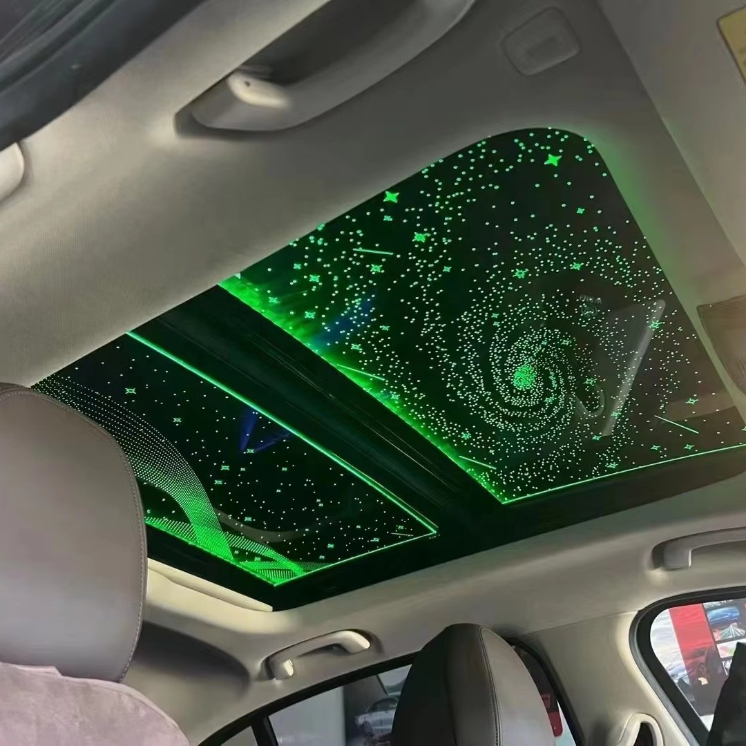 Panoramic Starry Sky Window Film Car Interior General Motors Sunroof Panoramic Romantic Atmosphere Sunroof Starry Top Movie