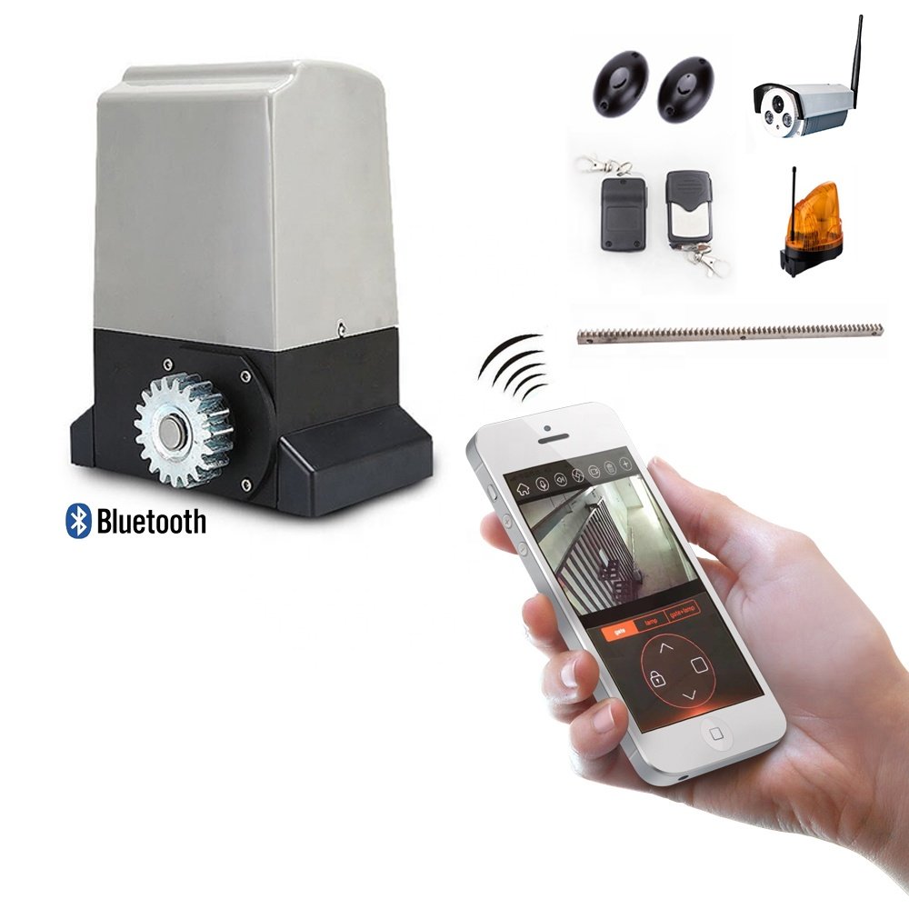 Internet phone control smartdoor sliding auto gate motor sliding gate door opener