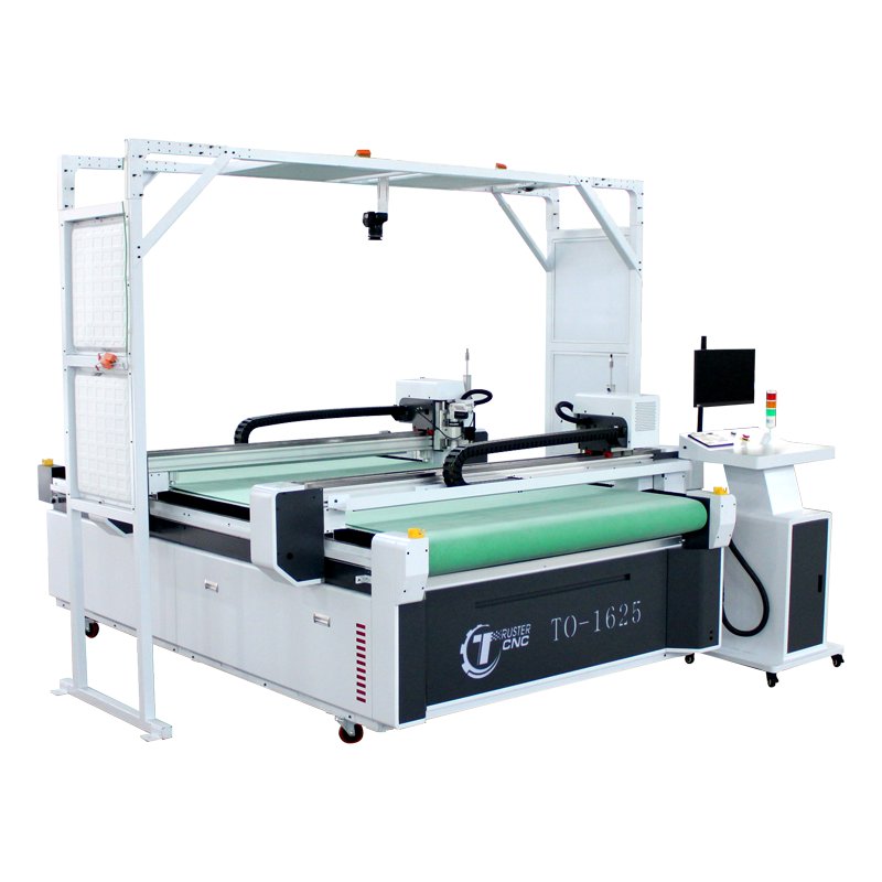 With Digitizer Scanner Genuine Leather Cutting Machine with Auto Identification Camera System CNC Digital Cutting Machine