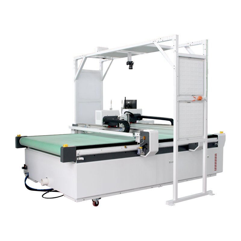 With Digitizer Scanner Genuine Leather Cutting Machine with Auto Identification Camera System CNC Digital Cutting Machine