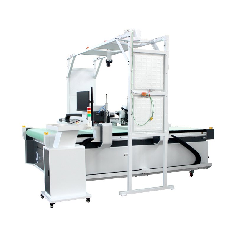 With Digitizer Scanner Genuine Leather Cutting Machine with Auto Identification Camera System CNC Digital Cutting Machine