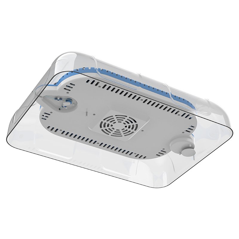 Hhd 70H Capacity Auto Turning-Egg Automatic Egg Incubator Dual Power DC 12V Dual Temperature Humidity Control Intelligent System