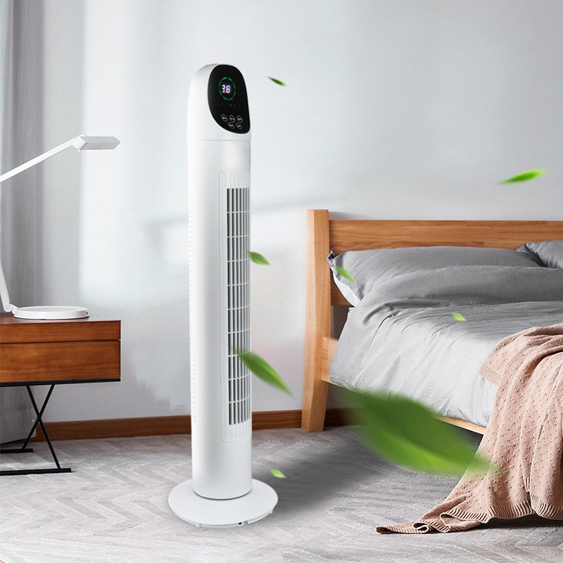2024 Hot Selling Tower Fan 86cm 98cm Remote Control Strong Wind Portable Tower Fan AC Motor Electric High Speed Fan