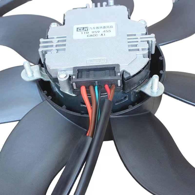 OEM Auto Parts Radiator Cooling Fan Motor New 1TD959455/1TD 959 455 for VW Sagitar/Magotan/Tiguan