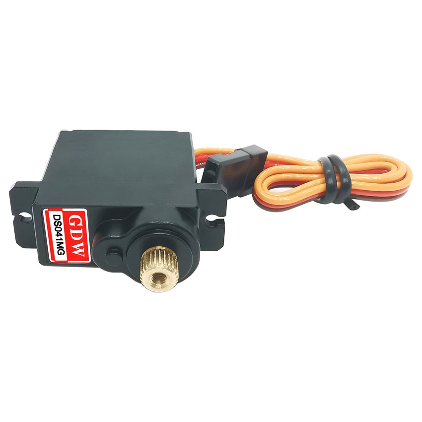GDW DS041MG High-Speed Micro Servo 0.1 Sec 5KG Micro Torque Metal Gear Motors for RC Cars Helicopters Fixed-Wing Robots