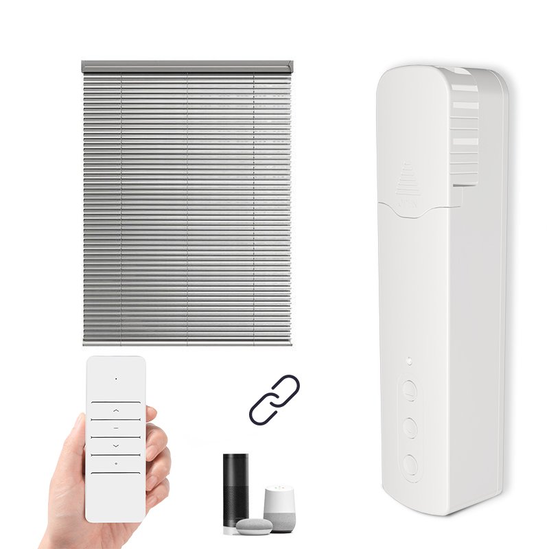 Tuya WIFI Intelligent Auto Pull Bead Curtain Motor Smart up Down Motorized Chain Roller Blinds