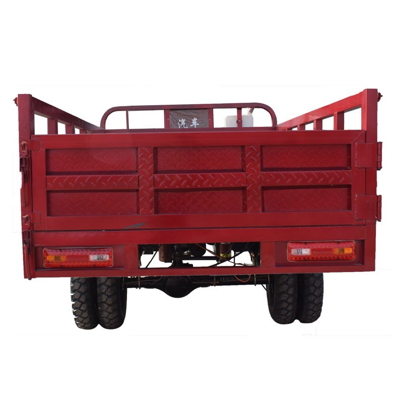 Hydraulic Auto Tilting Gasoline Motor Tricycle Freight Five Wheel Motorized Tricycle China Factory Sales