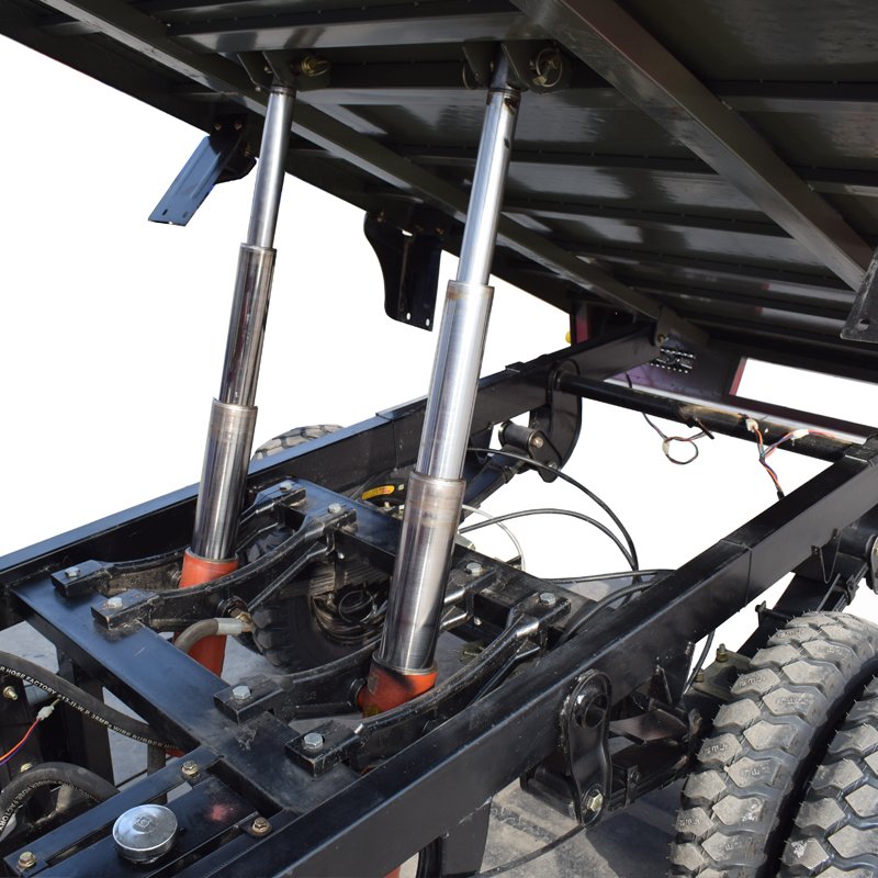 Hydraulic Auto Tilting Gasoline Motor Tricycle Freight Five Wheel Motorized Tricycle China Factory Sales