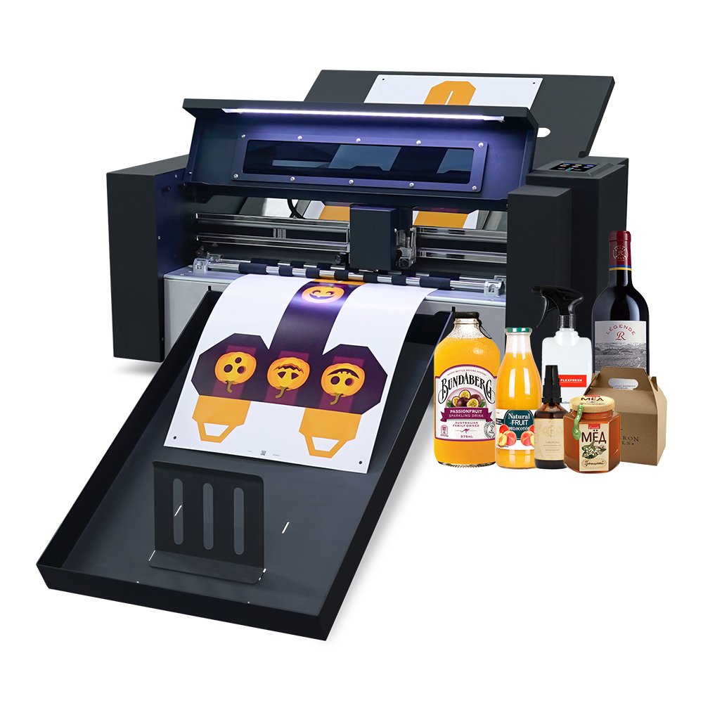 ZD350 Ultra Double Head Label Cutting Machine Auto Feeding Paper Sheet A3+ Half Kiss Cut Sticker Die Cutting Machine