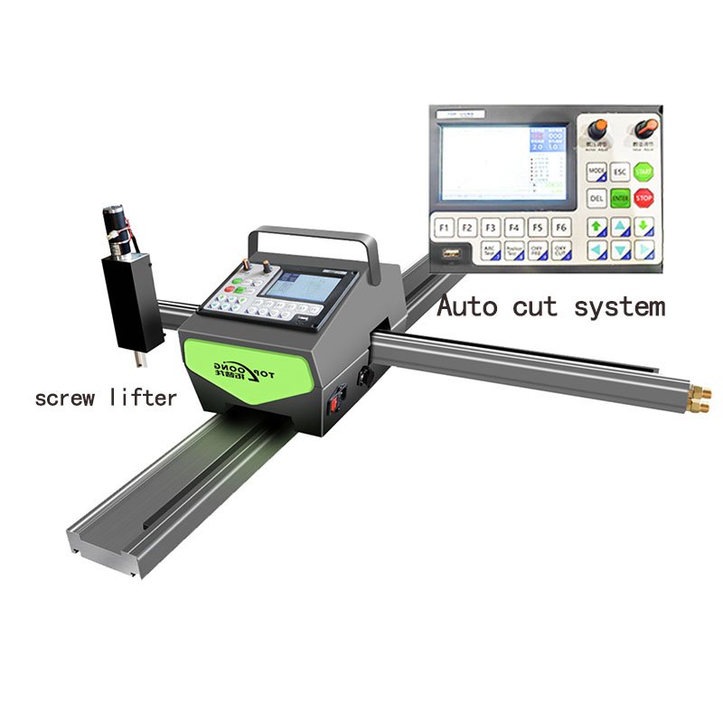 Nest Plasma CNC Cutting Machine 1 X 1 m Built in Shapes Library Metal Art Craft Water Chiller Gas Gauge Torch Height Control