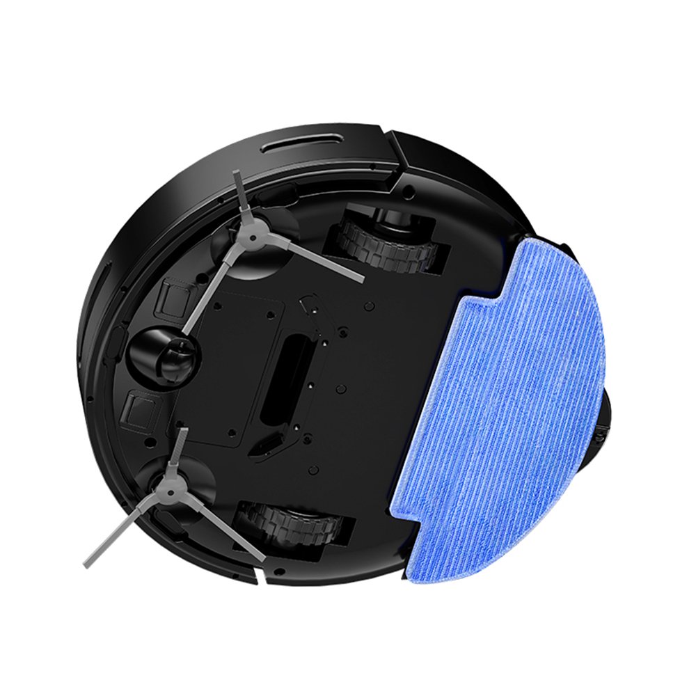 Robot Household Wet Dry Vacuum Cleaner App-Controlled Electric Sweeper with Auto-Charging Feature Water Tank Robot Vacuum