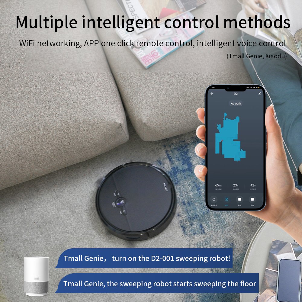 Gyroscope Robot Vacuum Cleaner 2500Pa Auto Charge Smart Wifi App House Room Cleaning Robot Vacuum Cleaner With Competitive Price