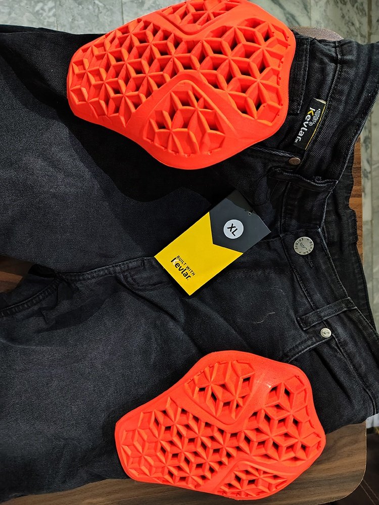 Level 2 Ce Approved Red Pads Racing Jeans for Men and Women Motocross Team Printed Protective Pants for Adults Motorcycle Riding