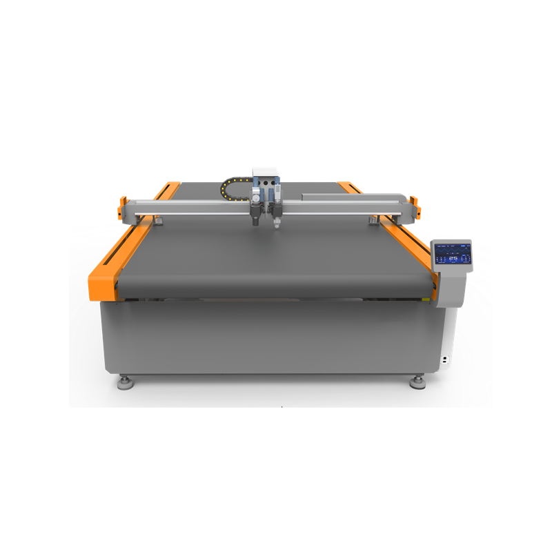 Jinan Round Cutting Machine for Fabrics With Auto Feeding Able Fabric Cutting Table for Sale
