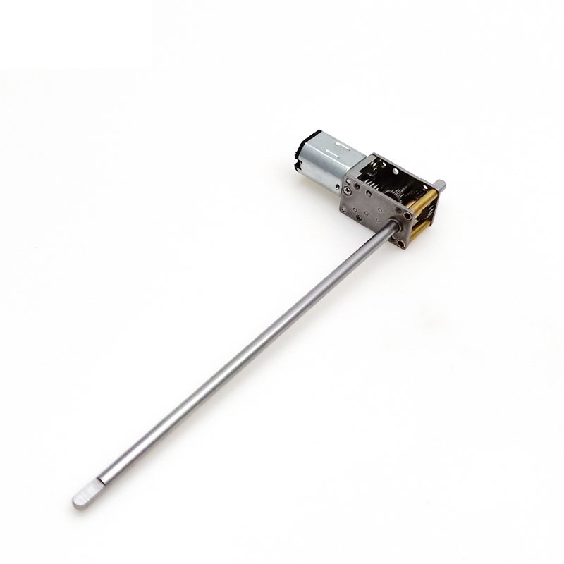 N10 N20 N30 6V 12V 260rpm Micro High Torque Dc Worm Geared Electric Motor With Right Angle Worm Gearbox