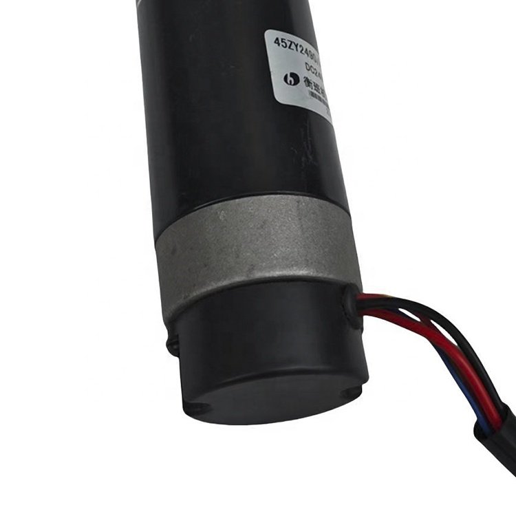 Auto Door DC Gear Motor 45ZY-42HX 24V 12V Motor 30W CE Permanent Magnet Swing Gate Opener Motor