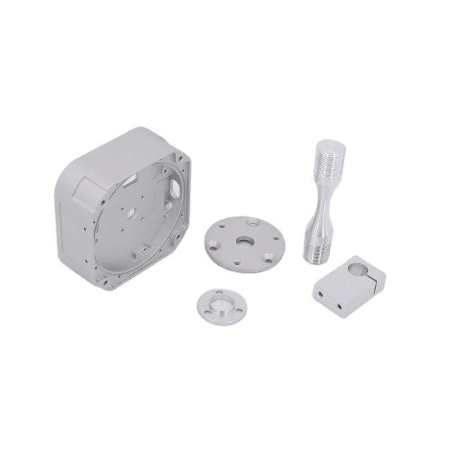 Precision 5-axis Cnc Machined Aluminum Baffles Suppressor Parts Machining Drone Parts Oem Metal Patts Cnc Milling Service