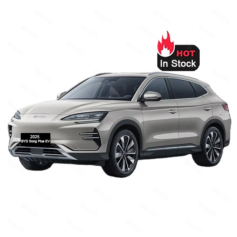 Byd Electric Cars Auto Right Hand Drive in Stock Electric Car Byd Song Plus Cheap Ev Children 2025 UZ Byd Electric Car
