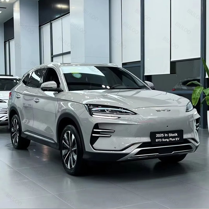 Byd Electric Cars Auto Right Hand Drive in Stock Electric Car Byd Song Plus Cheap Ev Children 2025 UZ Byd Electric Car