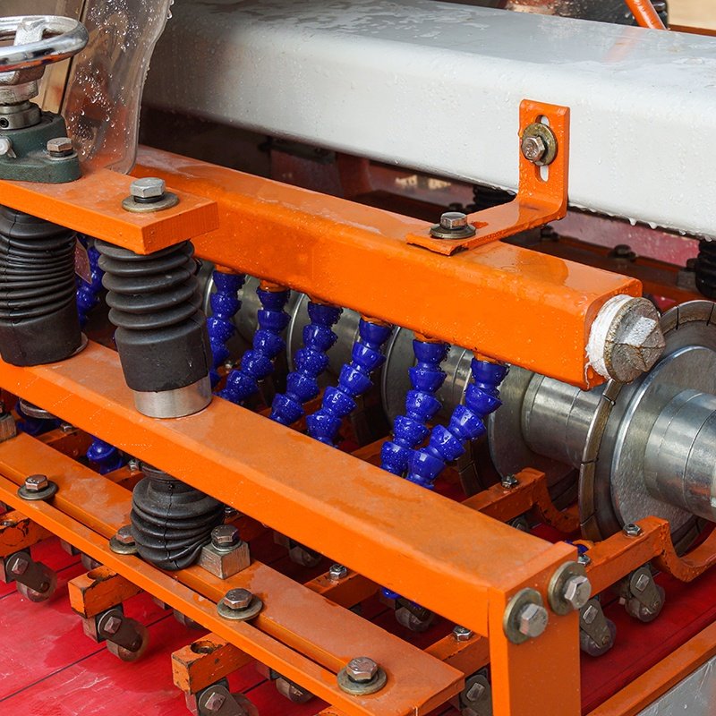 Hongyi China Best Quality Popular High Precise Auto Multi Saw Cutter Ceramic Tile Stone Mosaic Profiling Cutting Machine