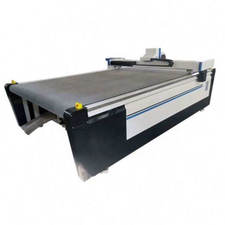 ANDUUK Leather Clothing Advertising Knife Cutting Machine Carpet Oscillating Knife Cutting Machine