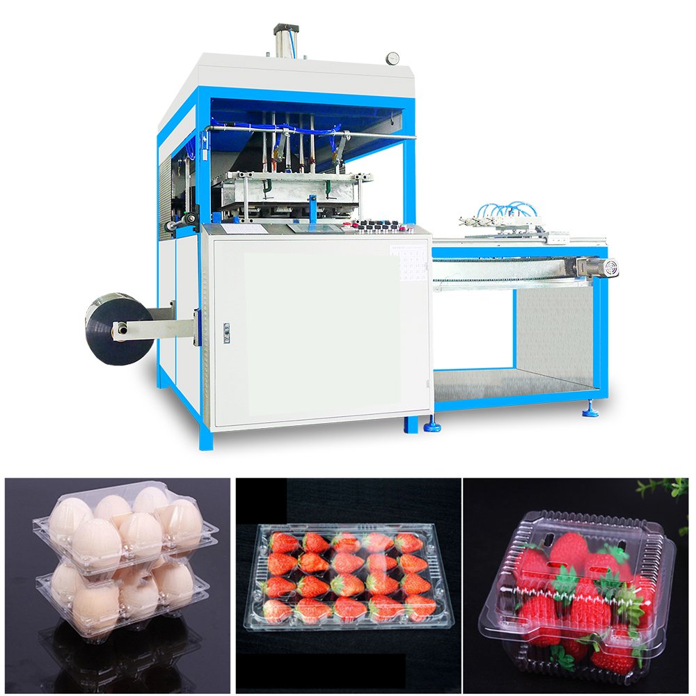 Thermo Vaccum Forming Machine Auto Plastic Blister Vacuum Forming Machine