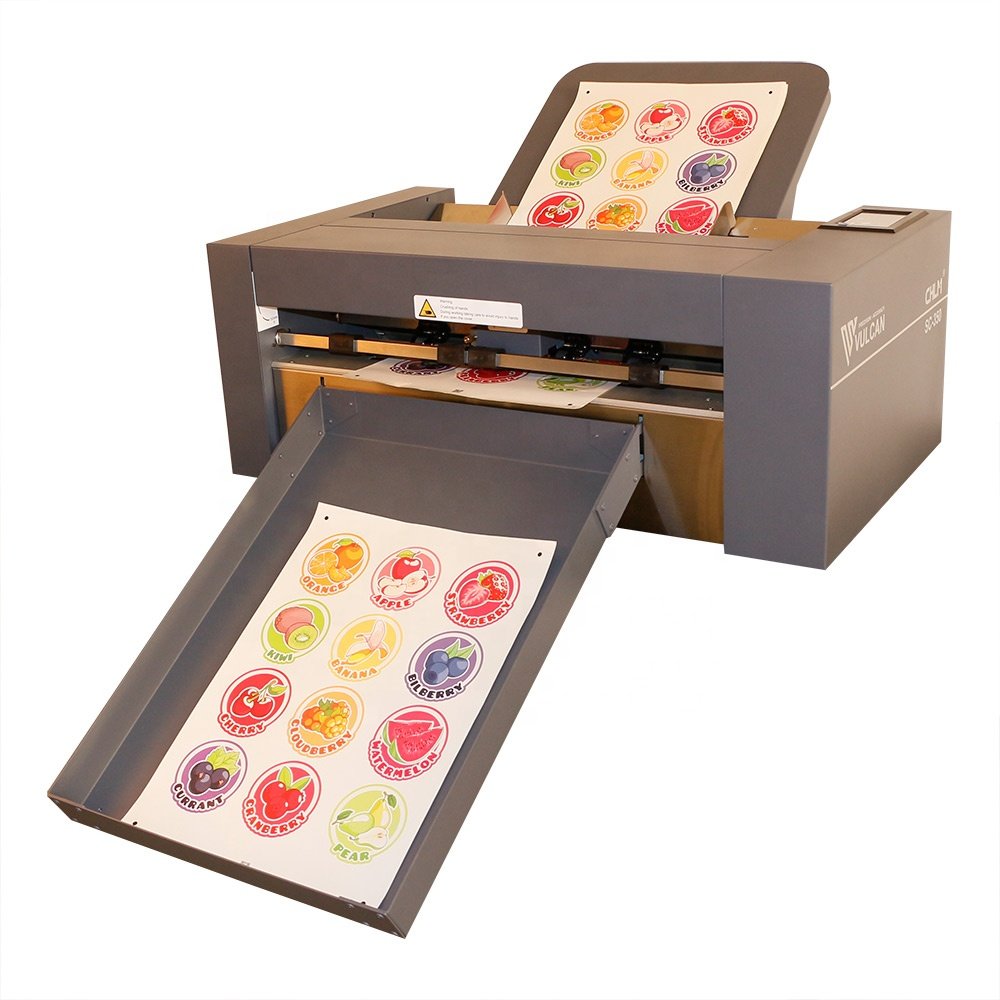 Vulcan SC-350 Automatic Sheet Fed Digital Label Die Cutting Machine A3+ A4 Sticker Sheet Label Cutter with Auto Feeding