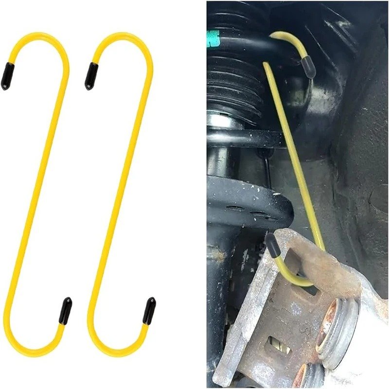 Thicken Braking Bearing Axle Suspension Work Automotive Tool Brake Caliper Hooks Rubber Tips Brake Caliper Hangers