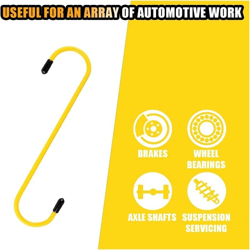 Thicken Braking Bearing Axle Suspension Work Automotive Tool Brake Caliper Hooks Rubber Tips Brake Caliper Hangers