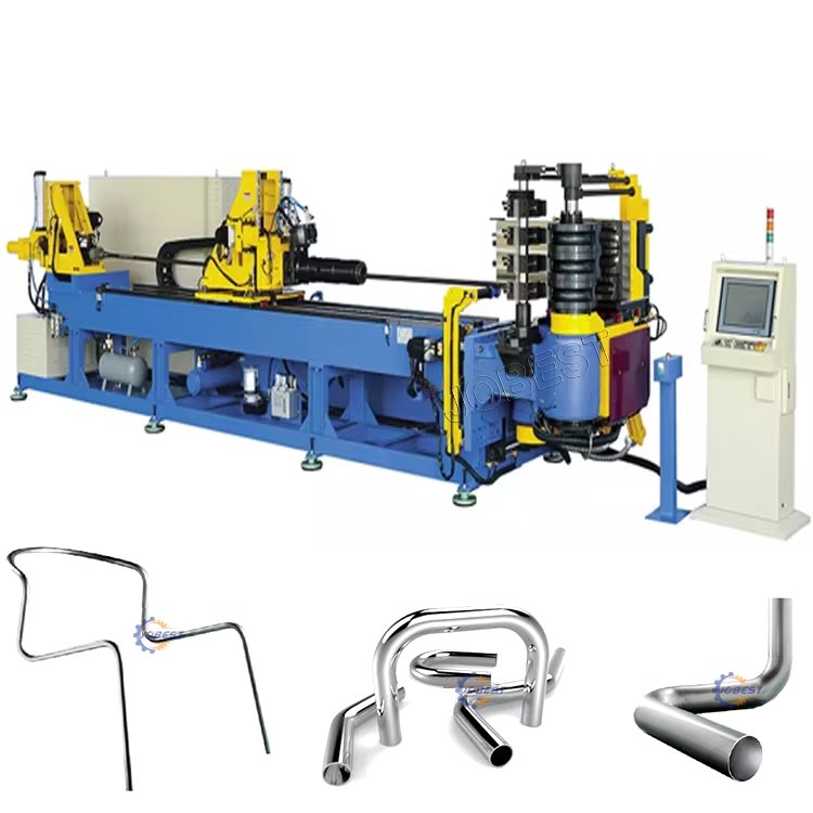 11kw 180 Degree 32mm 25mm Copper Metal Stainless Steel Mandrel Round Cnc Pipe and Tube Bender Machine for Sale