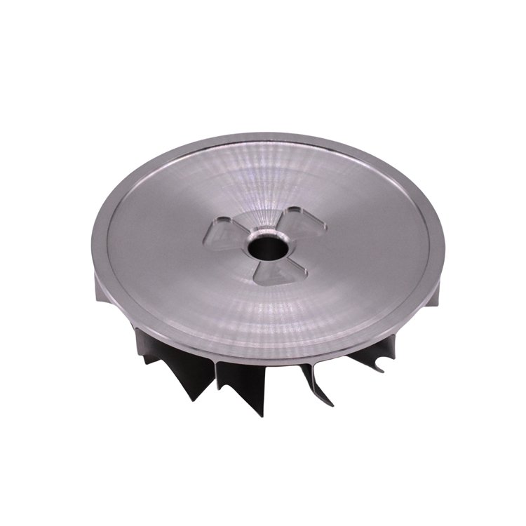 JIYAN High Precision Compressor Titanium Turbine Wheel Custom Metal TC4 Alloy Impeller 5 Axis CNC Inconel 718 Turbo Impeller