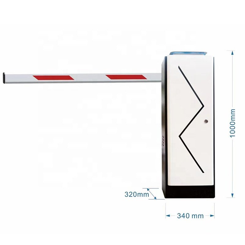 Dc 24v Brushless Boom Barrier Gate With Anpr Automatic License Number Plate Recognition Vehicle for Car Parking Auto Pay Station