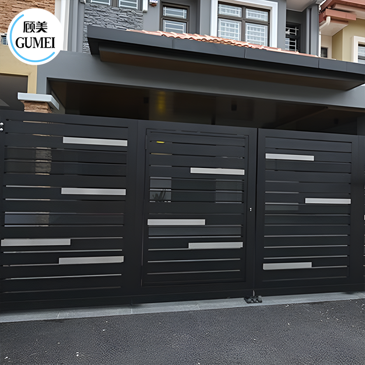 Fencing Trellis and Gates for House Luxury Security Aluminum Fences Decorate Grills