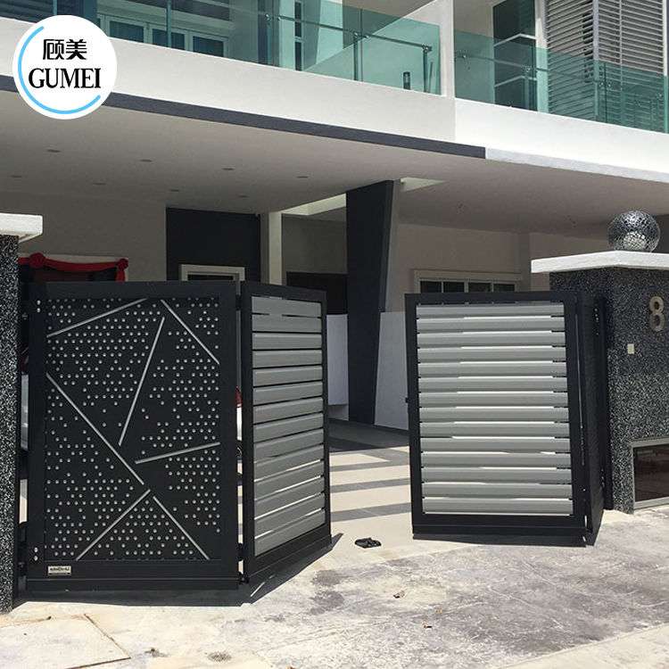Fencing Trellis and Gates for House Luxury Security Aluminum Fences Decorate Grills
